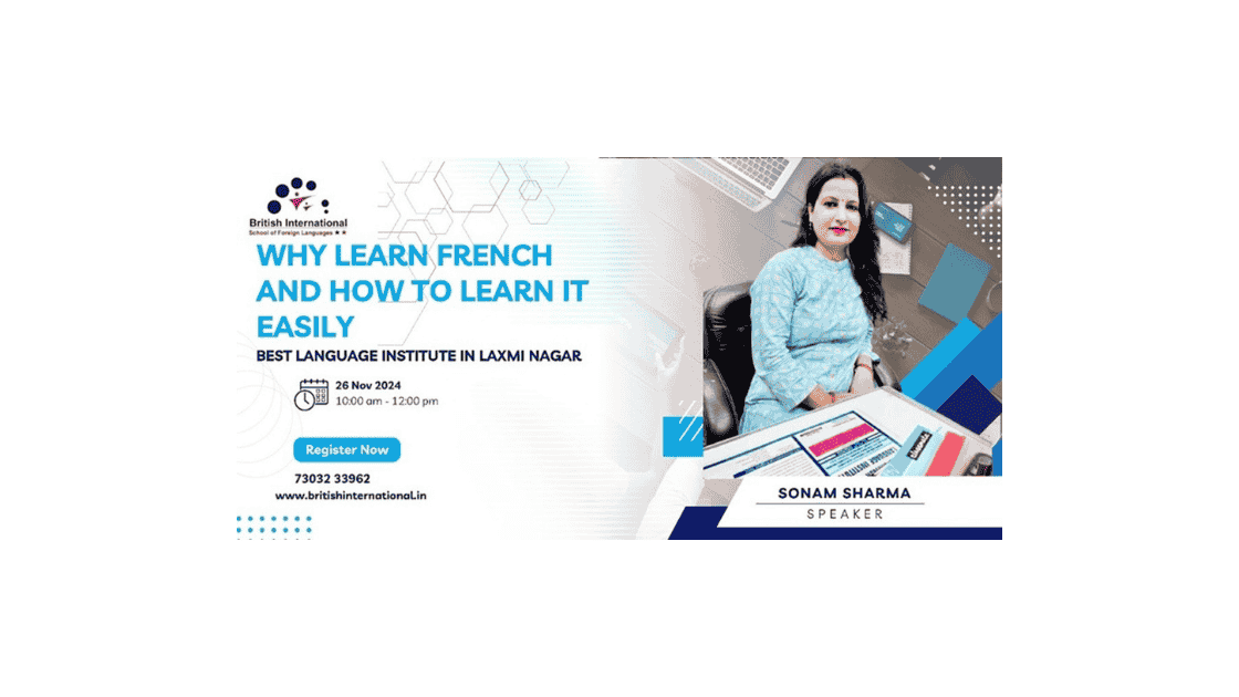 french language institute in laxmi nagar