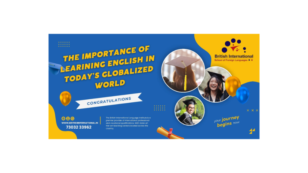 The Importance of Learning English in Today's Globalized World